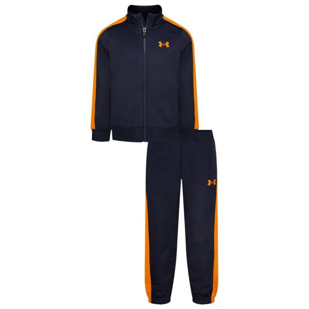 Under Armour Boys Tracksuit / Navy/Orange